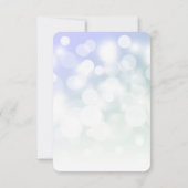 独自の微妙な《写真》ぼけ味背景の作成 出欠カード (裏面)