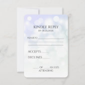 独自の微妙な《写真》ぼけ味背景の作成 出欠カード (正面)