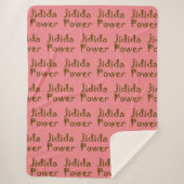 独自の快適なパワーアイディアの作成 シェルパブランケット (正面)