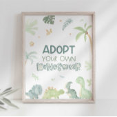 独自の恐竜の誕生日標識を採用 フォトプリント