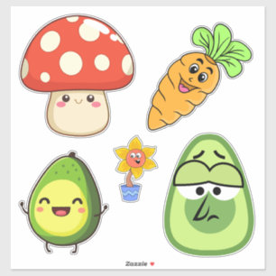 独自の愛らしいかわいいのおもしろい作成 シール