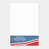 独自の愛国的キャンペーンギアの作成 ポストイット (正面)