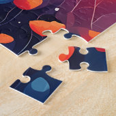 独自の感動的引用文、風景を作成 ジグソーパズル (側面)