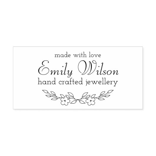 独自の手作りの名前を作成ミニラバースタンプ ラバースタンプ (インプリント)