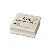 独自の手作りの名前を作成ミニラバースタンプ ラバースタンプ (スタンプ)