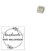 独自の手作りの名前を作成Mini ラバースタンプ (押印)