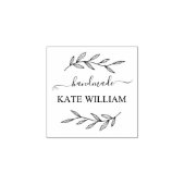 独自の手作りの名前ラバースタンプを作成 ラバースタンプ (インプリント)