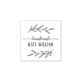 独自の手作りの名前ラバースタンプを作成 ラバースタンプ (インプリント)