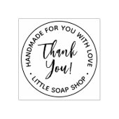 独自の手作りを作成ありがとう ラバースタンプ (インプリント)