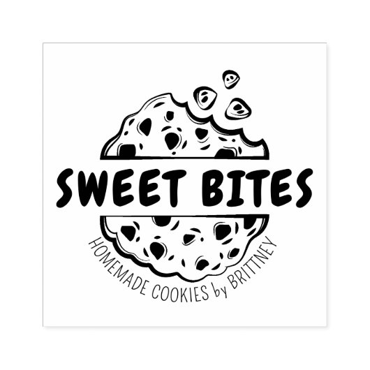 独自の手作りクッキーを作成する ラバースタンプ (インプリント)