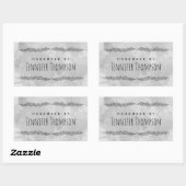 独自の手作りパーソナライズされたを作成 長方形シール (シート)