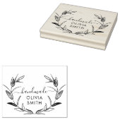 独自の手作りビジネスの作成 ラバースタンプ (押印)