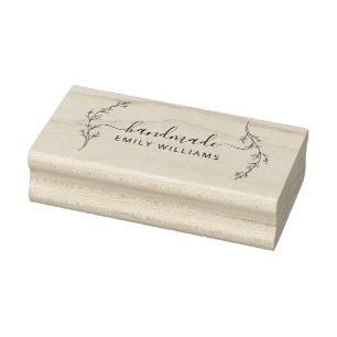 独自の手作りビジネスゴム印を作成 ラバースタンプ