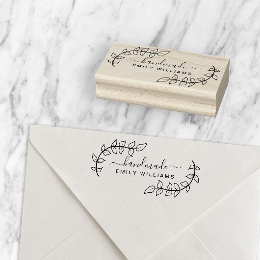 独自の手作りビジネスゴム印を作成 ラバースタンプ