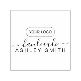 独自の手作りビジネスロゴの作成 セルフインキングスタンプ