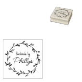 独自の手作りロゴを作成する ラバースタンプ (押印)