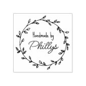 独自の手作りロゴを作成する ラバースタンプ (インプリント)