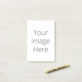 独自の投稿®メモ4 x 6 ポストイット (デスク上)