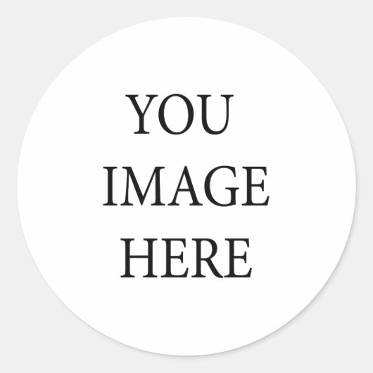 独自の招待状 ラウンドシール (正面)