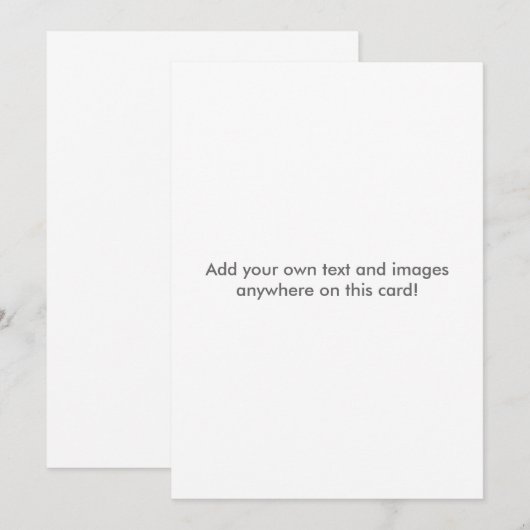 独自の招待状 招待状 (正面/裏面)