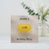 独自の招待状 招待状 (スタンド正面)