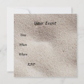 独自の招待状 招待状 (裏面)