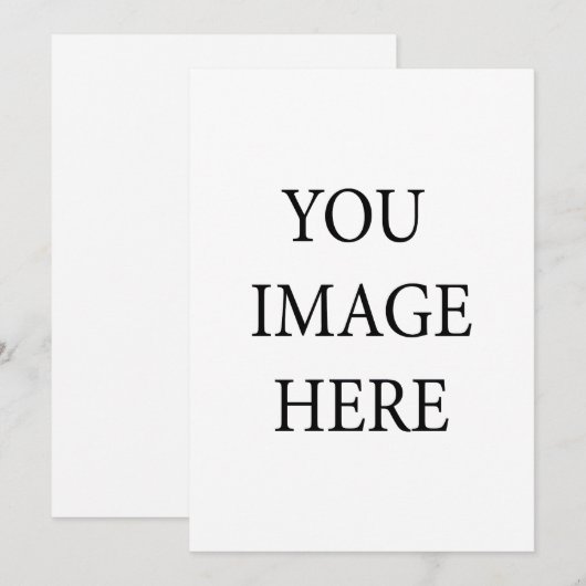 独自の招待状 招待状 (正面/裏面)