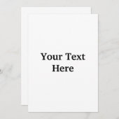 独自の招待状 招待状 (正面/裏面)