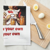 独自の拡張 – 独自の拡張が可能 キッチンタオル (四つ折り)