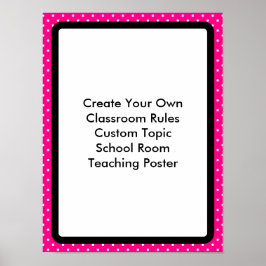 独自の教室をカスタム作成 ポスター