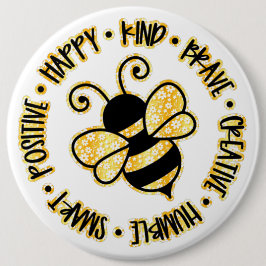 独自の文字とデザインを作成：-)ピンバックボタン 缶バッジ