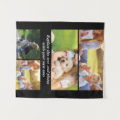 独自の文字と写真の追加 タペストリー (正面(横))