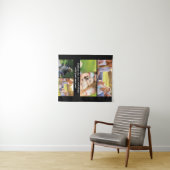 独自の文字と写真の追加 タペストリー (インサイチュ(横))