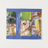 独自の文字と写真の追加 タペストリー (正面(横))