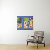 独自の文字と写真の追加 タペストリー (インサイチュ(横))