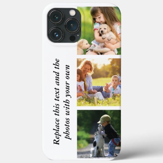 独自の文字と写真の追加 Case-Mate iPhoneケース (裏面)