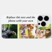 独自の文字と写真の追加 Case-Mate iPhoneケース (裏面 (横))