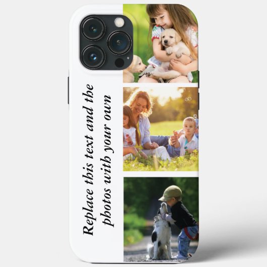 独自の文字と写真の追加 Case-Mate iPhoneケース (裏面)