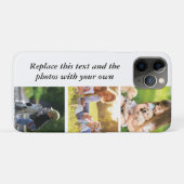 独自の文字と写真の追加 Case-Mate iPhoneケース (裏面(横))