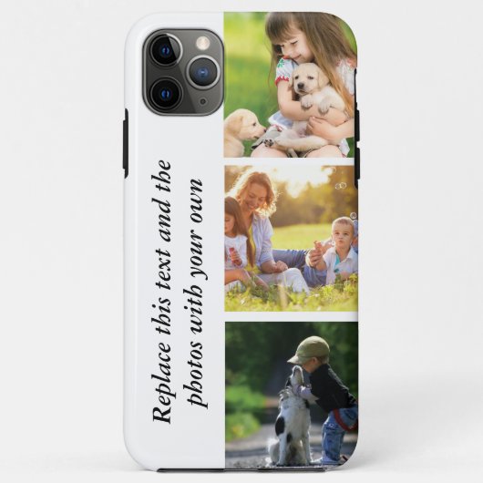 独自の文字と写真の追加 Case-Mate iPhoneケース (裏面)