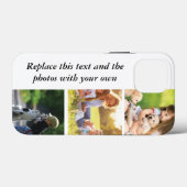 独自の文字と写真の追加 Case-Mate iPhoneケース (裏面 (横))