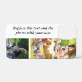独自の文字と写真の追加 Case-Mate iPhoneケース (裏面 (横))