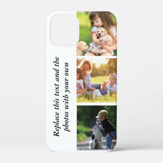 独自の文字と写真の追加 Case-Mate iPhoneケース (裏面)