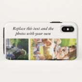 独自の文字と写真の追加 Case-Mate iPhoneケース (裏面(横))