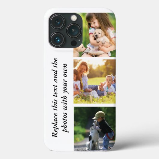 独自の文字と写真の追加 Case-Mate iPhoneケース (裏面)