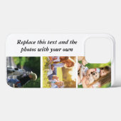 独自の文字と写真の追加 Case-Mate iPhoneケース (裏面 (横))