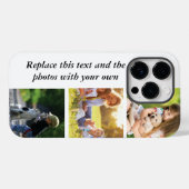 独自の文字と写真の追加 Case-Mate iPhoneケース (裏面 (横))