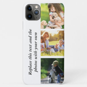 独自の文字と写真の追加 iPhone 11 PRO MAXケース