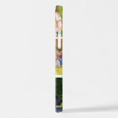 独自の文字と写真の追加 iPhoneケース (左側面)