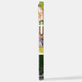 独自の文字と写真の追加 iPhoneケース (左側面)